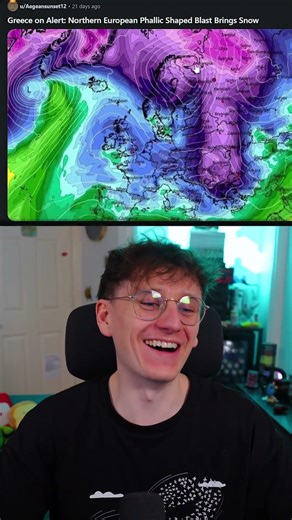 Phallic Shaped Weather Map Headed for Greece!