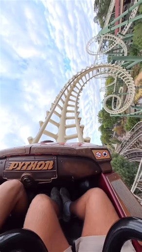 Drew Geyer on Instagram: "The OG looping coaster of the Netherlands! 📍Python at Efteling @efteling"