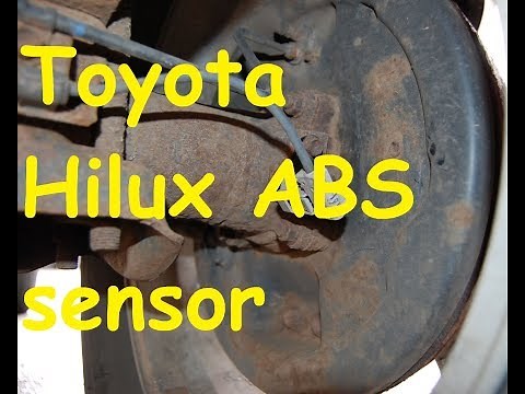 Toyota Hilux ABS Problems / Toyota Hi lux ABS Sensor inside