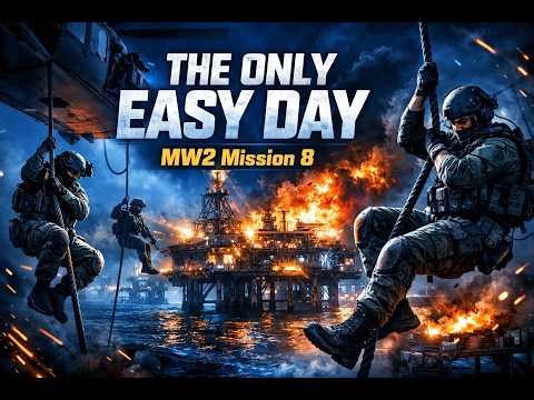 Call of Duty: Modern Warfare 2 – Mission 8 Walkthrough | Oil Rig Assault Gameplay