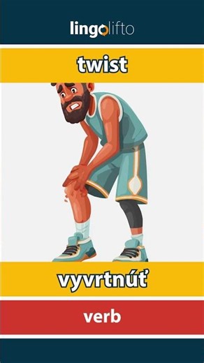 🇬🇧🇸🇰 twist - vyvrtnúť : learn English : naučme sa anglicky : vocabulary builder