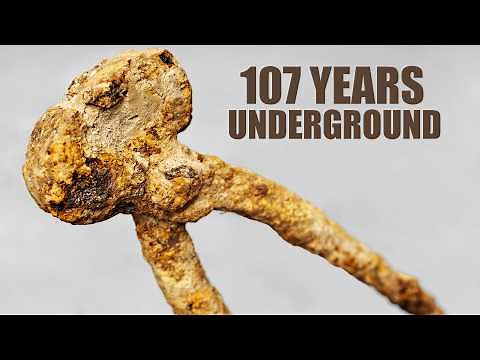 Extremely Rusty Tool Restoration – Forged Pincers Back to Life!