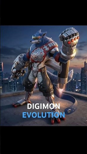 DIGIMON MirageGaogamon BURST MODE Evolution | #디지몬진화 🔥 #digimon #shorts #デジモン #디지몬 #anime
