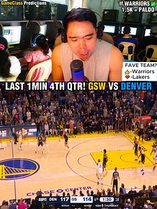 Last 1min 4th Qtr Warriors Denver! Sobrang Clutch mo Curry! Gordon at Jokic sumabay pa! GSW Warriors Denver Nuggets OKC Thunder Pacers Lakers Lebron James Luka Doncic Steph Curry season standing NBA Update today sports paldo #basketball #NBA | GameClass