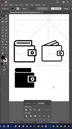 Wallet icon logo design. wallet sign and symbo