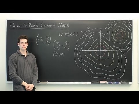 How to Read Contour Intervals : Advanced Math