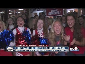 Friday Football Frenzy: Roncalli High School gets pumped for Friday's game against Bishop Chatard