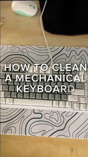 How to Deep Clean Your Mechanical Keyboard ⌨️✨