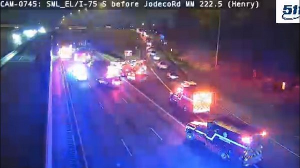 TRAFFIC: I-75 South reopens after vehicle fire in Henry County