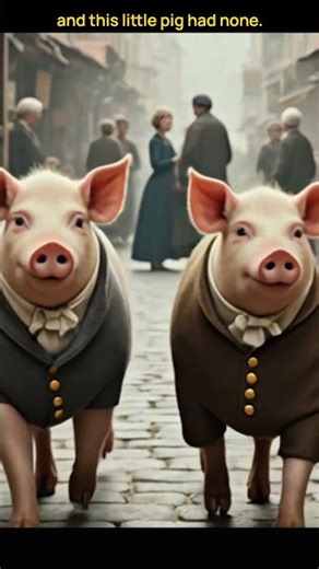 This little piggy went to market | Victorian Piggy Version