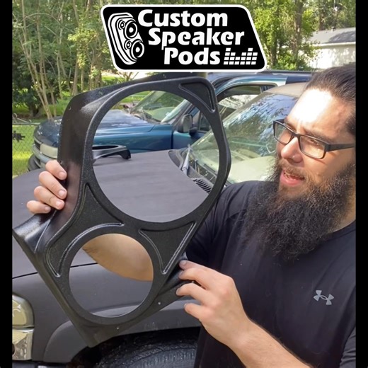 8", 10" and even 12"! Custom Speaker Pods can grow your sound! | Customspeakerpods.com