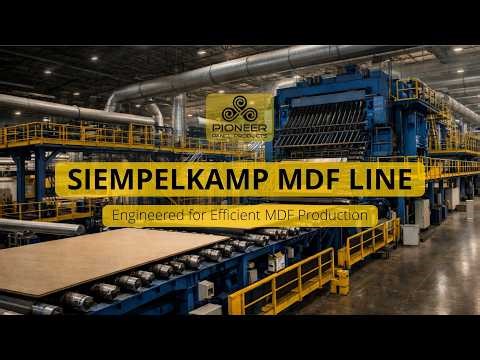 MDF Plant Expansion in India | Siempelkamp Continuous Press | Pioneer Panel Products