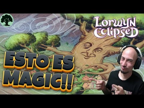 Qué PLACER un color verde como el de Lorwyn Eclipsado