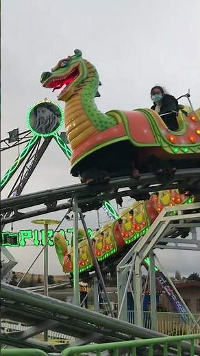DRAGÓN 🐉 - Feria de ÁVILA 2021 #shorts #feria #atraccion #ferias