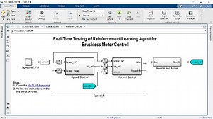 Reinforcement Learning Agent Deployment: Real-Time Testing on a Speedgoat Machine