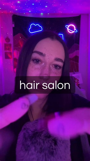 asmr hair salon from ur bff noa!!! #asmr #hairsalon #roleplay #relax #sleep
