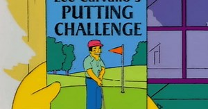 Los Simpson: Ahora puedes jugar golf con Lee Carvallo