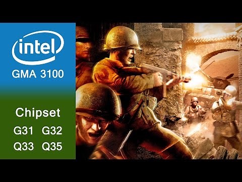 Call Of Duty 2 Gameplay Intel GMA 3100