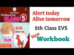 ALERT TODAY ALIVE TOMORROW 5th Class EVS workbook // worksheets//