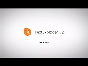 TextExploder V2 for After Effects