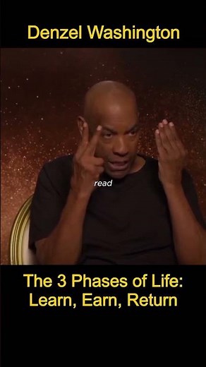 The 3 Phases of Life: Learn, Earn, Return #LifeAdvice #Motivation #Wisdom #Mindset #Shorts