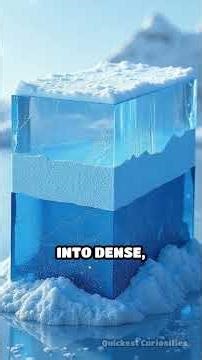 Why Ancient Ice Glows a Surreal Blue