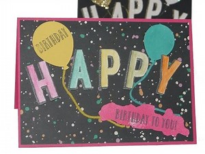 Anleitung Geburtstagskarte selber basteln