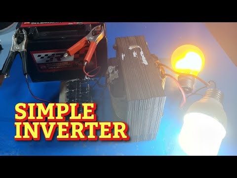 Simple 12V to 220V Inverter Using D718 & TIP41C | No IC