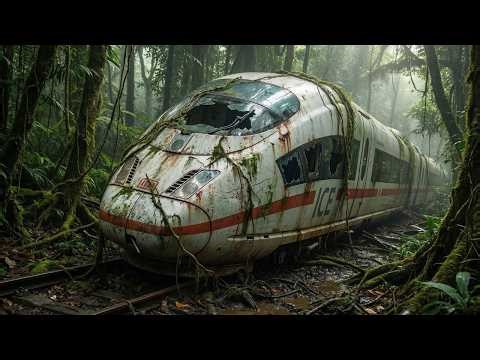 German ICE 4 Bullet Train Found in the Amazon Jungle – Deep Cleaning & ASMR Restoration