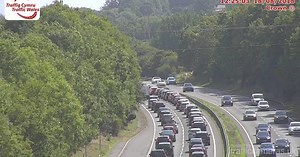 Live: Delays after crash on A55