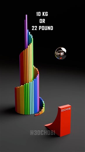 3DChobi on Instagram: "Watch Satisfying Demolition Unique Structure 2120 Cubes #satisfying #animation #3dart #demolition #reels #fblifestyle"