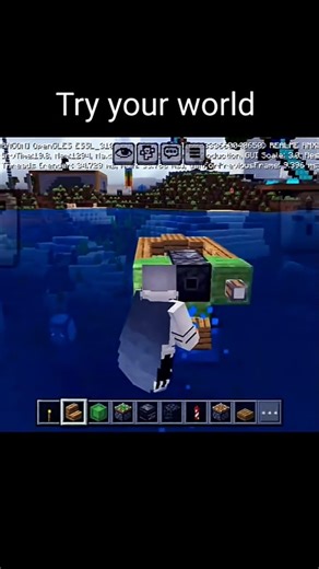 how to make boat in Minecraft! #minecraftgameplay #minecraft #vecna #buildings #mimecraftfacts #hack