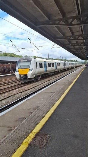 Thameslink Class 700 passing through Hitchin Station