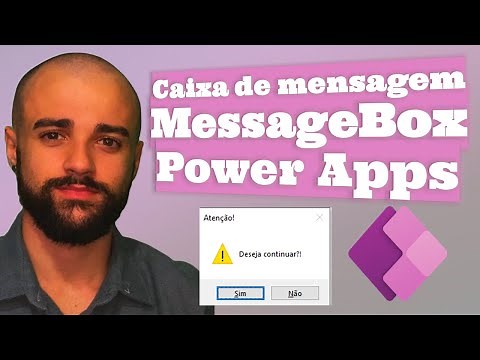 How to create a message box in Power Apps MessageBox