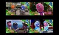 Mix of 4 videos from youtube : The backyardigans episodes 69s & 58s