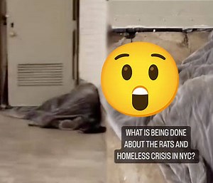 This Is Horrible: Homeless Man Spotted Getting Eaten Alive By Rats While Sleeping At A NYC Subway Station Platform!