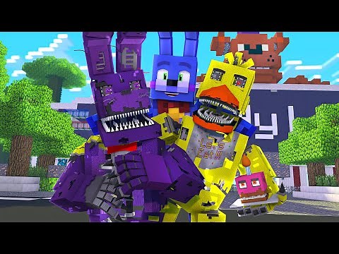 Minecraft FNAF 7 Pizzeria Simulator - TWISTED BONNIE'S REDEMPTION! (Minecraft Roleplay)