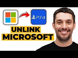 How To Unlink Microsoft Account from PS4 (Easily)