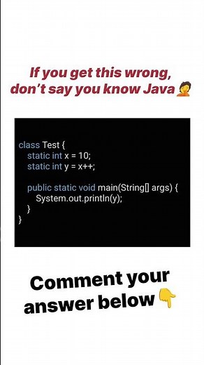 Guess the output | Most asked Java Interview Question | Tricky Java Questions #11