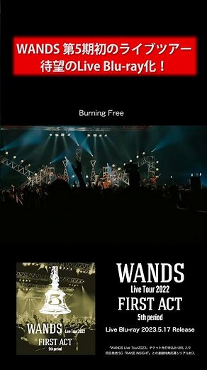 LiveBlu-rayティザー映像公開！9月に「Live Tour 2023」も開催決定！#WANDS #世界が終わるまでは