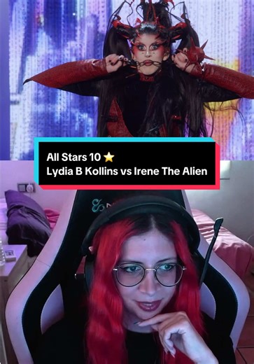 Lydia B Kollins vs Irene The Alien on All Stars 10