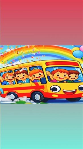 Der Bus fährt durch die Stadt 🚌 | Kinderlied zum Mitsingen | Bus Lied für Kinder