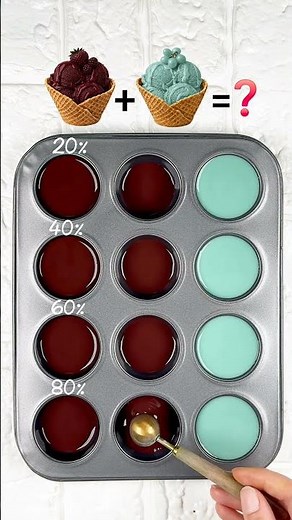 Deep Burgundy & Seafoam Green Color Palette | Elegant Color Blending Inspiration #colormixing #art