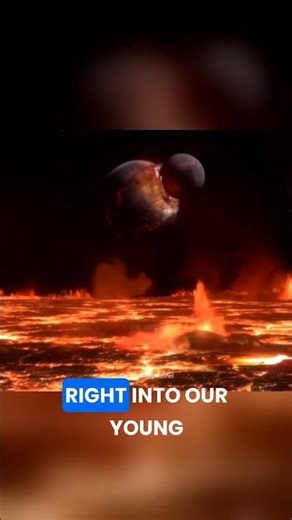 The Violent Collision with Thea #shorts #collision