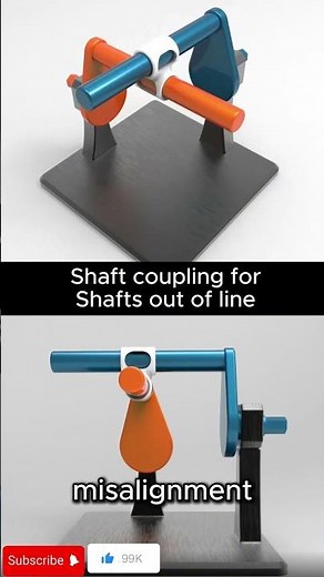Shaft Coupling Explained | How Power Transfers Between Shafts #rustandgears #gea