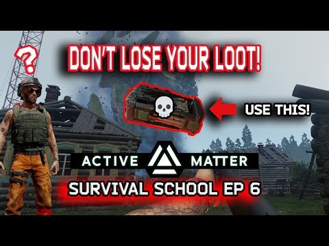 Active Matter: What Happens If You Die With a Secure Container?