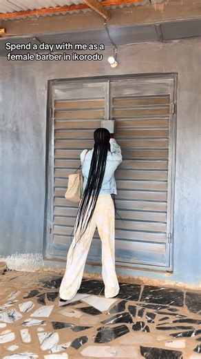Female Barber in Ikorodu: Spend a Day as a Female Barber