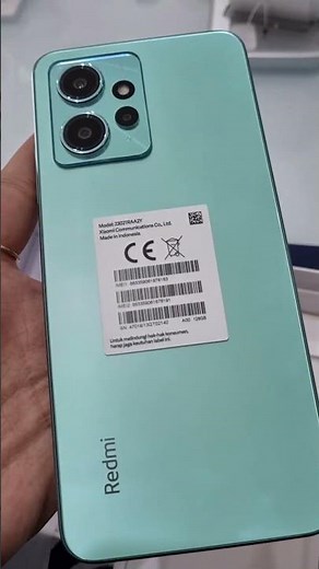 NEW REDMI PHONE, NEW LOOK!! MEET THE REDMI NOTE 12!!