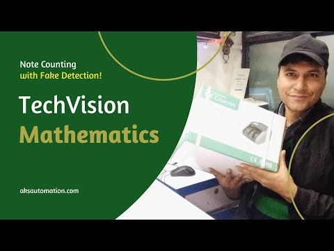 TechVision: Note Counting Machine with Duplicate Currency Detector