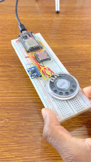 Lift Detector project with Audio using ESP32 & MPU6050 & DFPlayer #esp32 #dfplayermini | Upload Ideas with Itamar